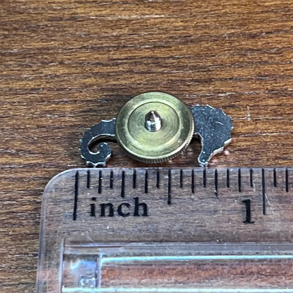 Vtg Silver Tone Seahorse Lapel Pin Tie Tack Nautical Marine Life Beach Jewelry